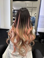 ヘアーデザイン ジェルム(Hair Design germe)&nbsp;グラデーションミックスハイライト  MAYUKO