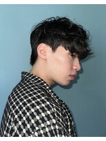 テンション(tension)&nbsp;メンズカットシャドウパーマニュアンスパーマ眉毛カット札幌大通