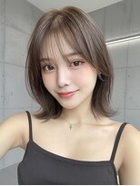 ヴェイン 渋谷(vain)&nbsp;顔まわりレイヤーで簡単おしゃれスタイリング◎レイヤーボブ