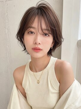 ノア 三宮店(NOA) 【NOA】透明感抜け感ショートボブ小顔見せナチュラルショート