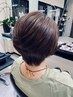 【白髪染めノンジアミンカラー＆ブロー】＋炭酸スパ＋トリートメント