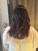 ヘアリゾート粋 ウナム 新宿東口店(enam)&nbsp;透明感ナチュラルブラウン/レイヤーカット/艶髪