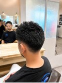 スパイキーショート/テーパーフェード／30代／40代／50代