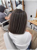 地毛ハイライト