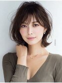 白髪ぼかし脱白髪染め似合わせショートボブ40代50代60代
