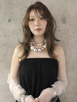 ニコフクオカヘアーメイク(NIKO Fukuoka Hair Make)&nbsp;[NIKO]ハッシュカット/オリーブグレージュ/オリーブ/レイヤー
