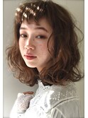 【juno】Springナチュラルふわふわウェーブパーマ★ミディアム