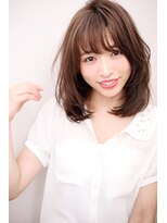 マリアバイアフロート(Maria by AFLOAT) 【重山】3Dカラージグザグバングミニマムボブノットヘア3040代◎