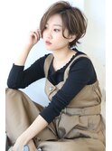 透明感のあるエアリーショート