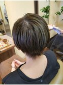 ハイライトカラーショートスタイル