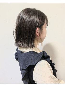 デヴェロペ(Devellope.) 【Devellope.】切りっぱなしボブ　イヤリングカラー