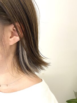ニコフクオカヘアーメイク(NIKO Fukuoka Hair Make) 「NIKO」インナーホワイトベージュ