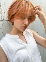 ガレージ バイ グリーン 原宿 表参道(Garage by green) 【loki】ハイトーン×マッシュショート