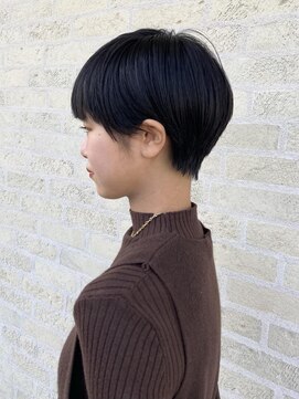 トップヘアーラウンジ 知立(TOP HAIR Lounge) フレッシュショート/アッシュブラック/メンズライク