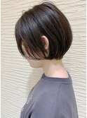 【morio札幌】札幌ショート大人かわいい丸みショートボブ