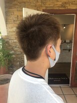 オシャマヘアー ウエスト店 ソフトモヒカン