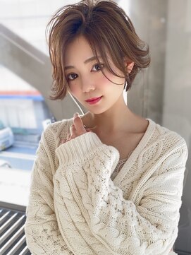 ローラン(ROULAND) ミストバングくびれヘア外ハネショート20代30代40代