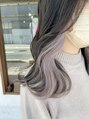 トレヘアー(tRe hair) インナーカラーでお洒落女子に♪ブリーチ初心者におすすめ♪