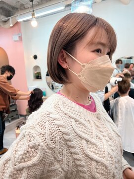 ロウバイレボ 柏(lou by revo) ショートボブ/ミニボブ/マッシュ/切りっぱなし/柏駅