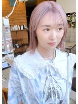 イル(ill)&nbsp;ダブルブリーチ　ホワイトピンクンクベージュ大須