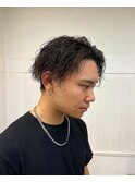 メンズカット　メンズパーマ　ツイスト　スパイラル　ツイスパ
