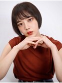 【mute原宿】ショートボブ×ダークグレージュ