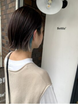セトル(Settle) ボブ・イヤリングカラー