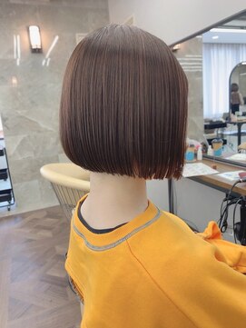 サンド 大阪梅田(sand) @rika__hair [大阪梅田駅/マッシュ/くびれヘア/メルティカラー]