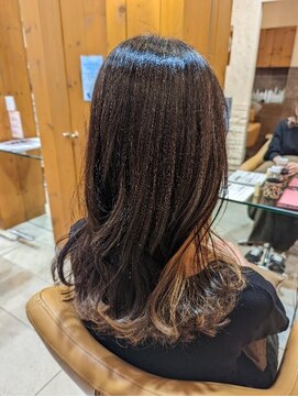 ヘアーアンドメイク エクリ 不動前店(Hair&Make equri) 春のおすすめオレンジインナーカラー