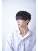 ゴールドシブヤ(GOALD SHIBUYA)&nbsp;#マッシュウルフ　波巻きスパイラル　渋谷/メンズパーマ