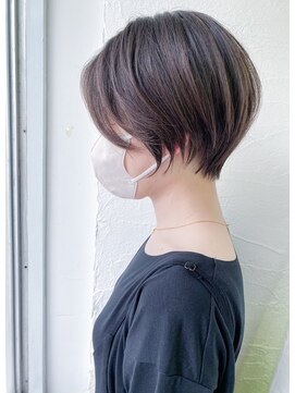 ムーンジェジェ(moon jeje) 神戸で叶う♪インスタでよく見る 小顔大人丸みショートby柴立