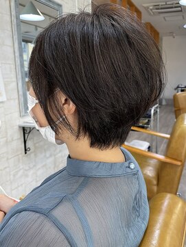 アイナ 浅草美容院(Aina) ナチュラルショート◎30代40代50代