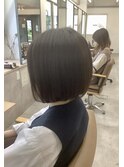 小顔補正立体カット