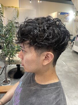 シードバイシャムロック(SEED by Shamrock) メンズパーマ　スペインカール