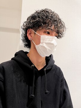 ヘアアンドフェイス ルースト(hair&face ROOST) 【プードルパーマ】重めのウルフスタイル