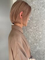 ダメージを感じさせないハイトーンカラー