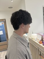 ラボヌールヘアー 宇都宮店(La Bonheur hair) メンズソフトツイストパーマ♪【宇都宮駅/インナーカラー】