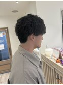 メンズソフトツイストパーマ♪【宇都宮駅/インナーカラー】
