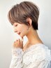 【小顔カット＆潤いプラス】カット＋クイックリペアTr￥5500