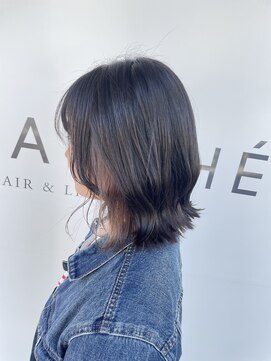 ブランシェ 名鉄小幡駅前店 ミルクティーベージュのインナーカラー