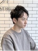 束感ナチュラルショート【河原町】３０代ニュアンスモテパーマ