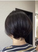 丸みショート