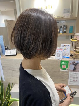トゥーリ 長崎住吉店(tuuli) 髪質改善ショートボブヘア♪Narito
