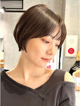プルーヴ 秋葉原(prove) 30代40代大人女性/前髪ありショートボブ/ショートヘア/髪質改善