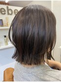 切りっぱなしボブ