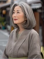 アルトリスト(Altruist Aging×HAIR&SPA)&nbsp;☆オリーブグレーココアベージュ小顔クラゲヘアー/黒髪/髪質改善