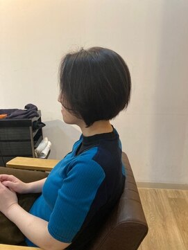 グランバイ アトリエドングリ(Grand × AtlierDonguri) お客様髪質改善データ1512（クセ毛にお勧めボブ）