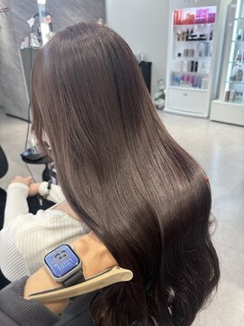 アルドーレフィエロ シンサイバシ(Ardore fiero shinsaibashi) ブリーチなしカラー/ラベンダーベージュ【小山田繭】