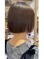 カルテット(Quartett) ぱつっとキレイなラインの出るボブ◎オイルでしっかり束感!!