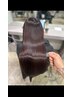 【髪質改善カット】質感カット＋髪質改善トリートメント ￥24000→￥16800